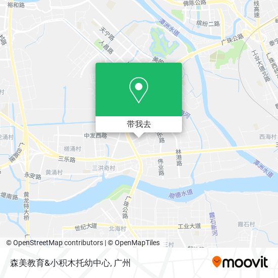 森美教育&小积木托幼中心地图