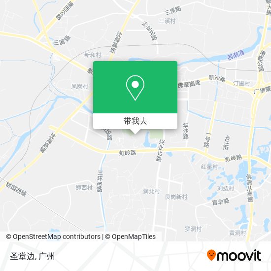 圣堂边地图