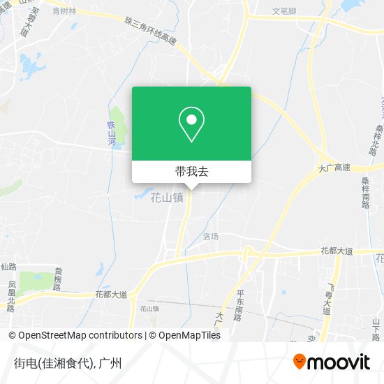街电(佳湘食代)地图