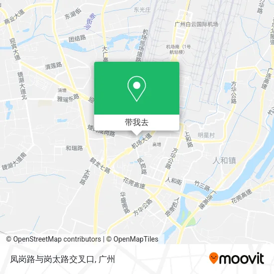 凤岗路与岗太路交叉口地图