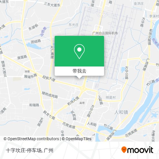 十字坎庄-停车场地图