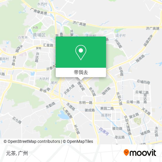 元茶地图