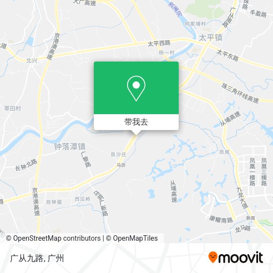 广从九路地图