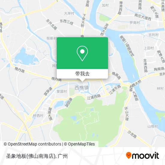 圣象地板(佛山南海店)地图