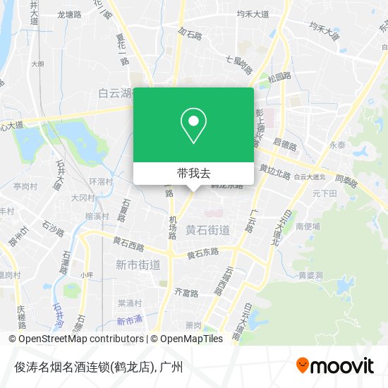 俊涛名烟名酒连锁(鹤龙店)地图