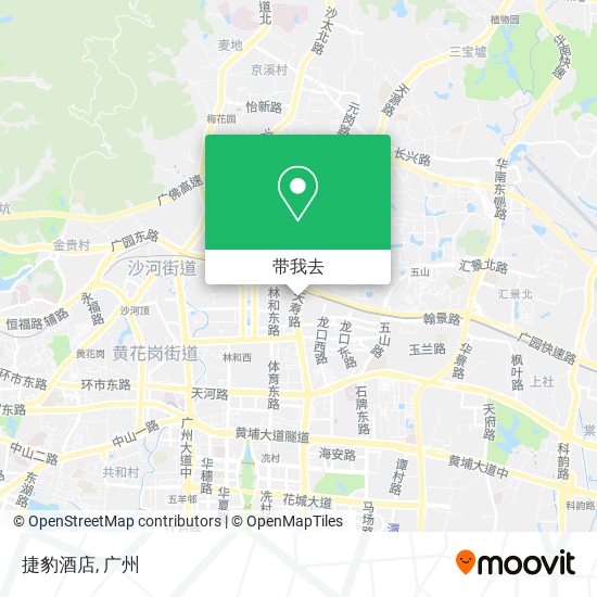捷豹酒店地图