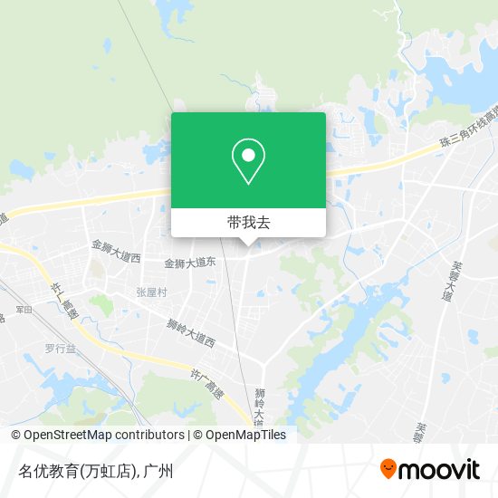 名优教育(万虹店)地图