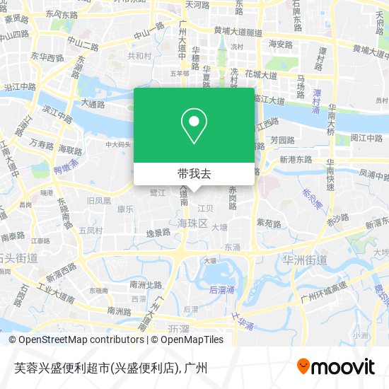 芙蓉兴盛便利超市(兴盛便利店)地图