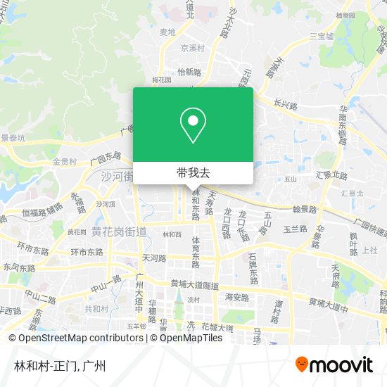林和村-正门地图
