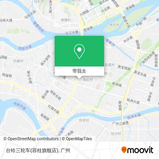 台铃三轮车(容桂旗舰店)地图