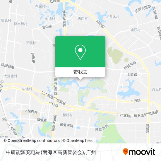 中研能源充电站(南海区高新管委会)地图