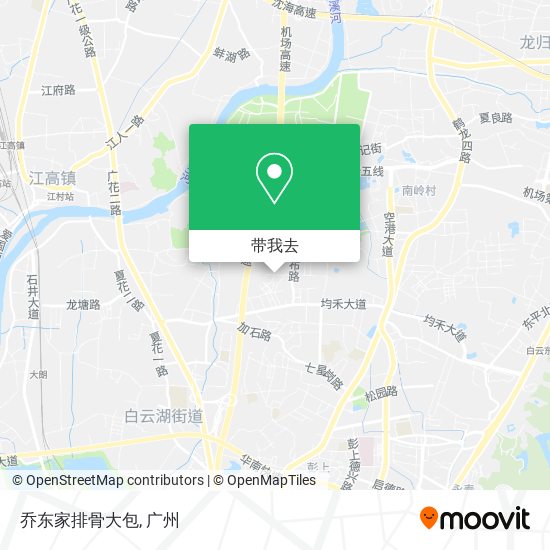 乔东家排骨大包地图