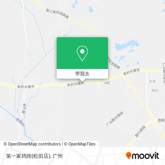 第一家鸡排(松田店)地图