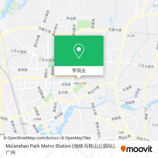 Ma’anshan Park Metro Station (地铁马鞍山公园站)地图