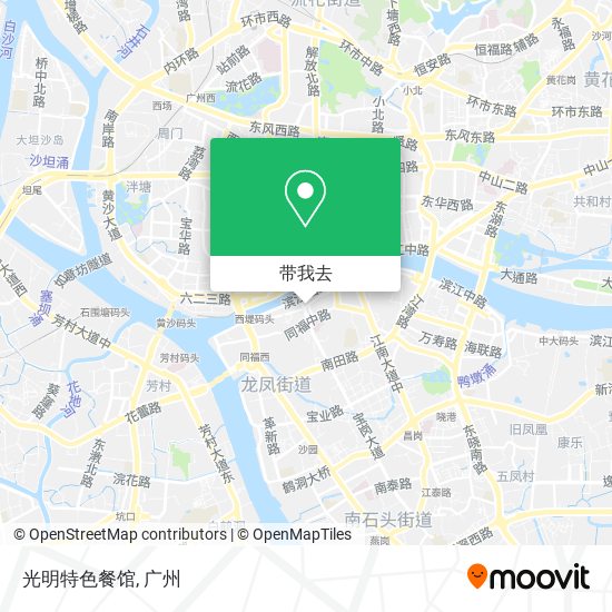 光明特色餐馆地图