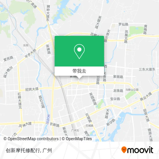 创新摩托修配行地图