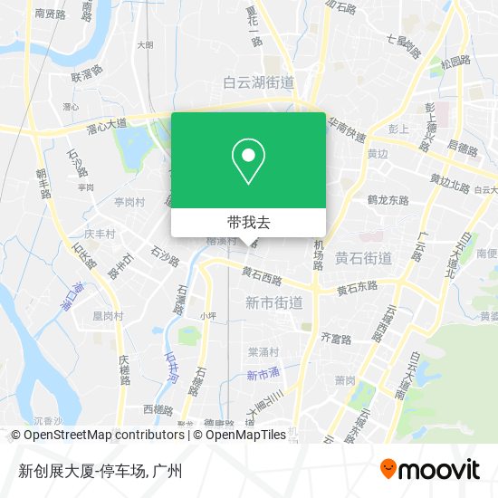 新创展大厦-停车场地图