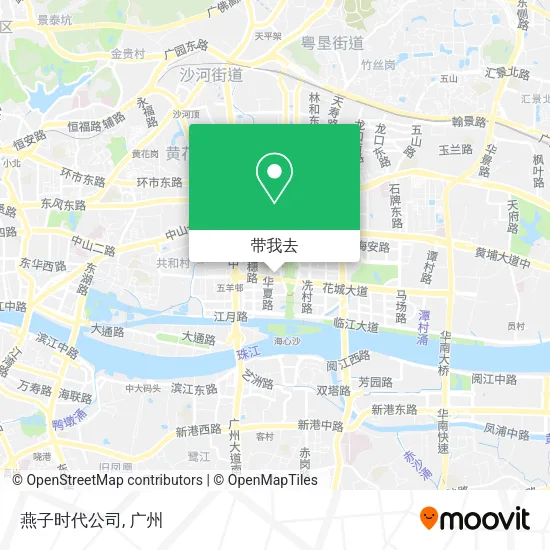 燕子时代公司地图