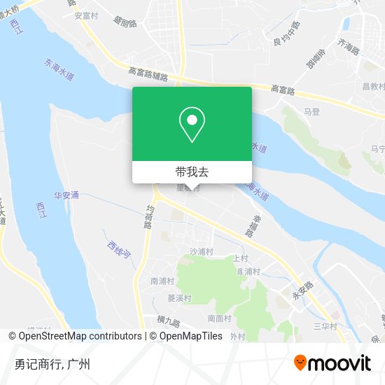 勇记商行地图