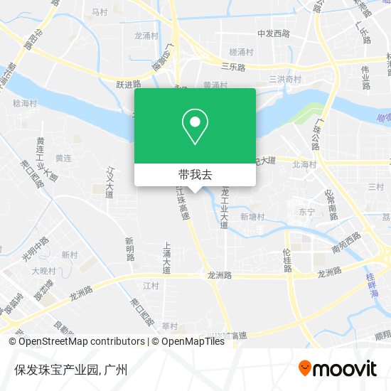 保发珠宝产业园地图