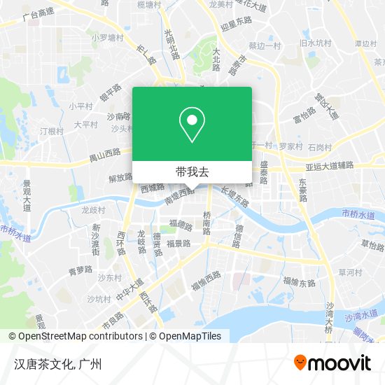 汉唐茶文化地图
