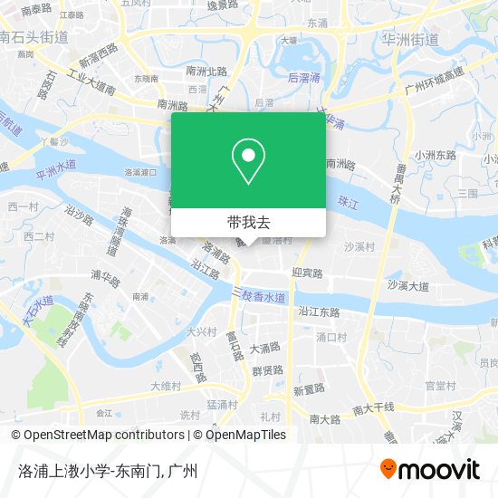 洛浦上漖小学-东南门地图