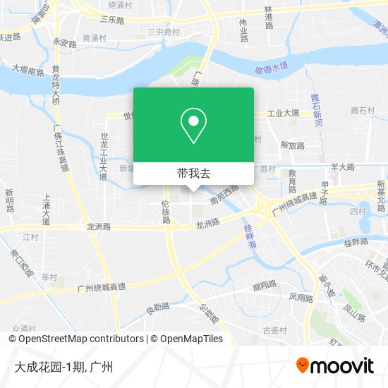 大成花园-1期地图