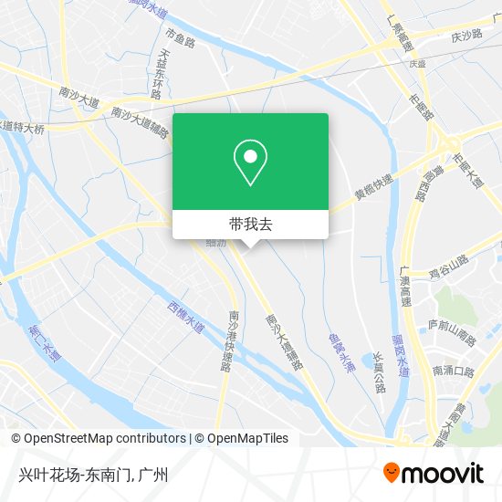 兴叶花场-东南门地图