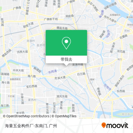 海量五金构件厂-东南门地图