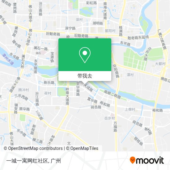 一城一寓网红社区地图
