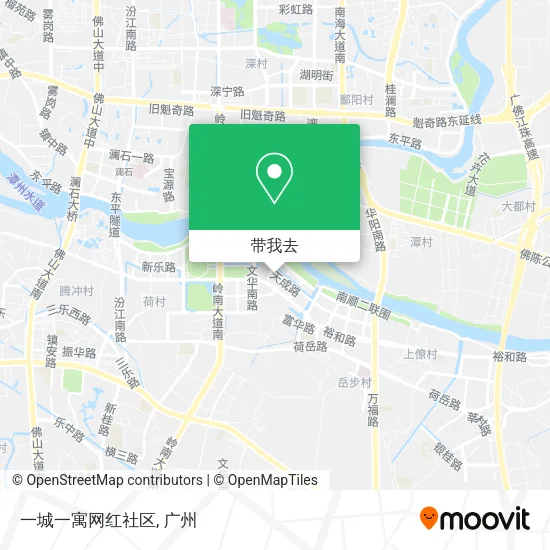 一城一寓网红社区地图