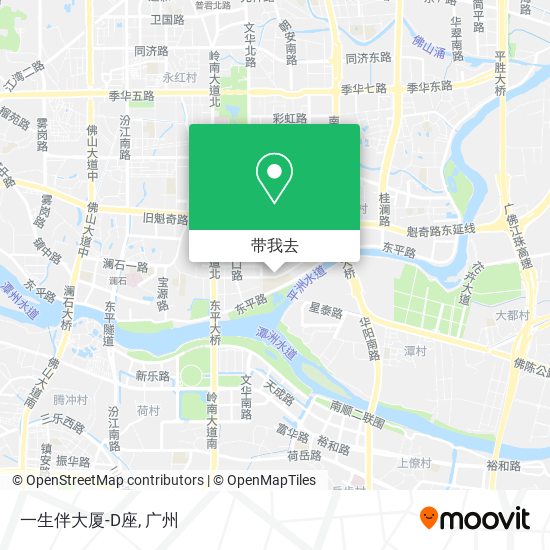 一生伴大厦-D座地图