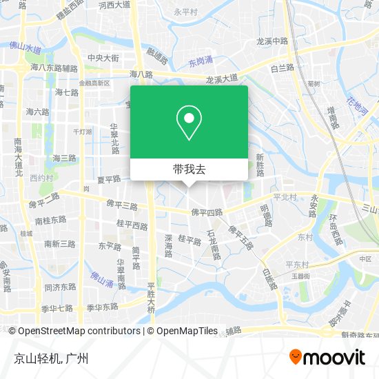 京山轻机地图