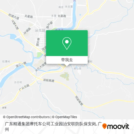 广东精通集团摩托车公司工业园治安联防队保安岗地图