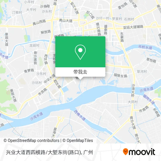 兴业大道西四横路/大塱东街(路口)地图