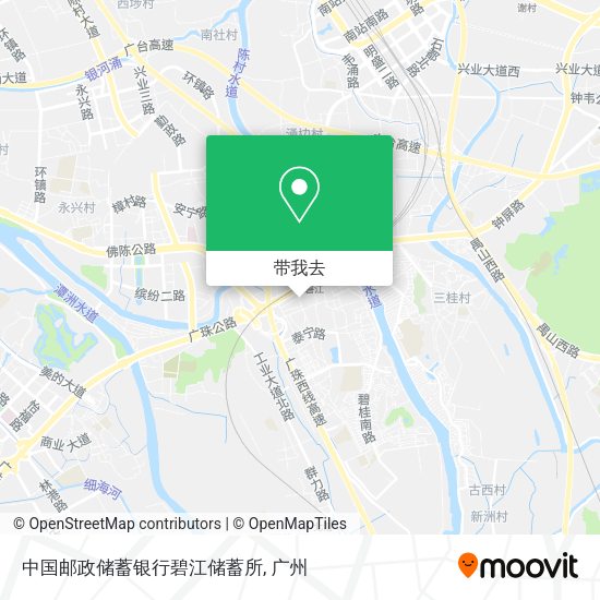 中国邮政储蓄银行碧江储蓄所地图