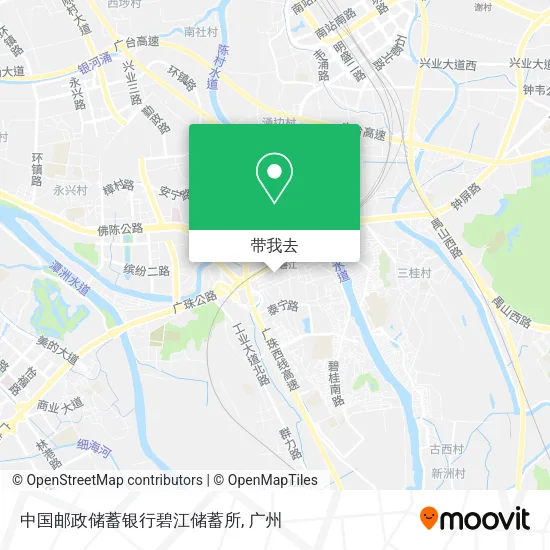 中国邮政储蓄银行碧江储蓄所地图