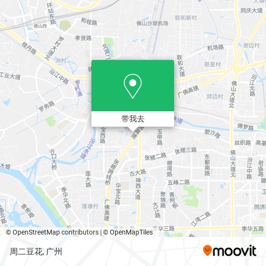 周二豆花地图
