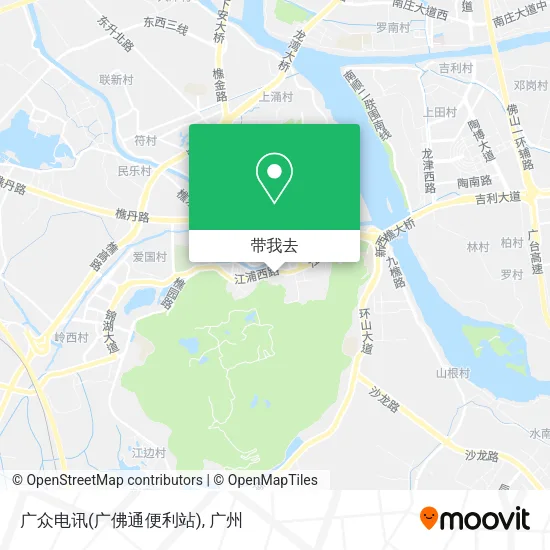 广众电讯(广佛通便利站)地图