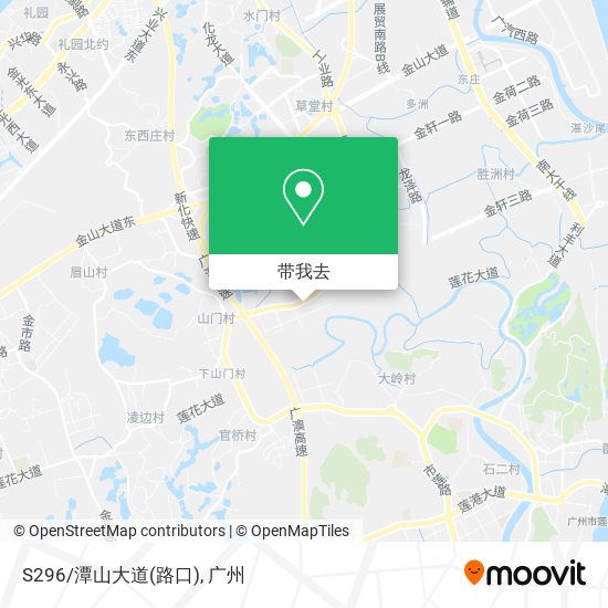 S296/潭山大道(路口)地图