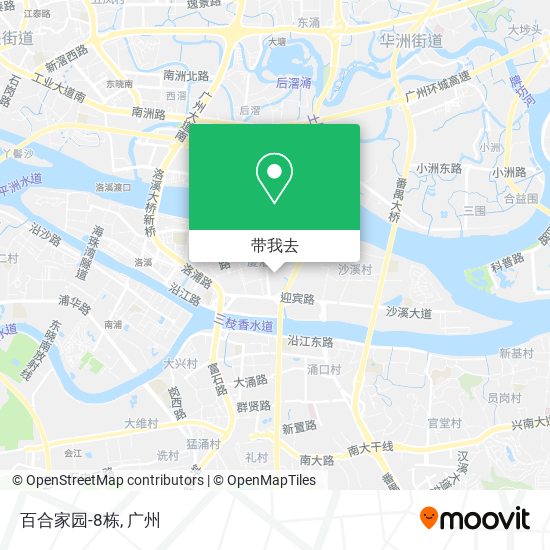 百合家园-8栋地图