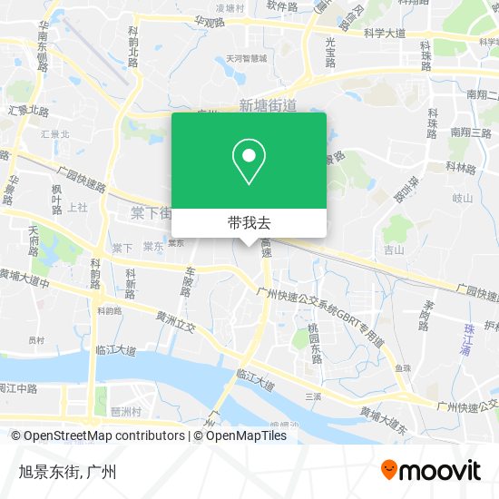 旭景东街地图