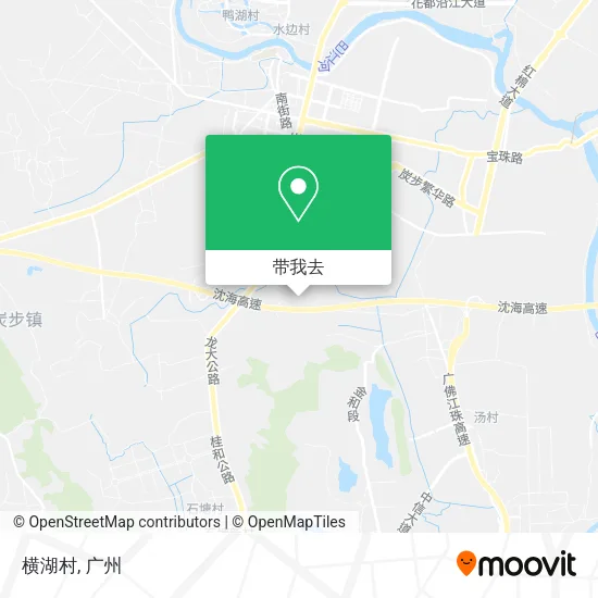 横湖村地图