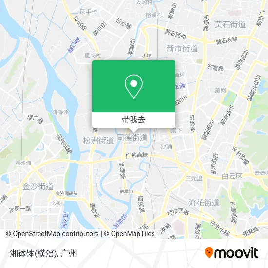 湘钵钵(横滘)地图