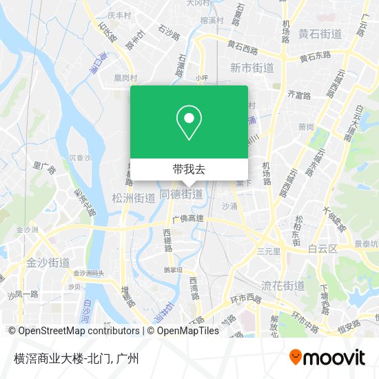 横滘商业大楼-北门地图