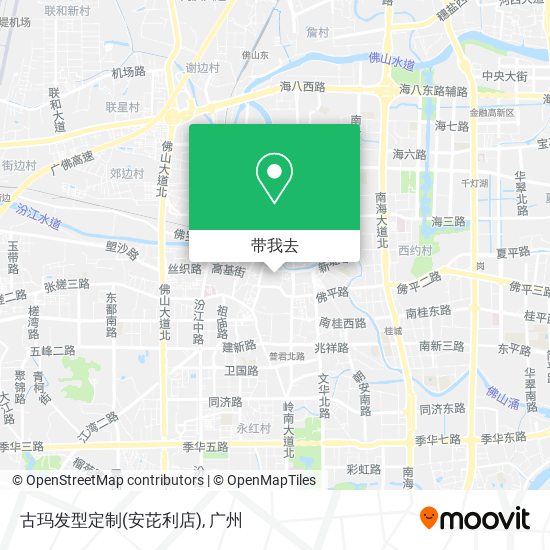 古玛发型定制(安芘利店)地图