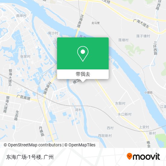 东海广场-1号楼地图