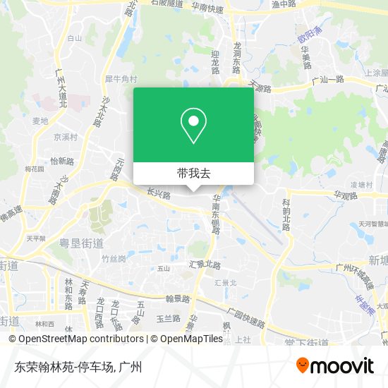 东荣翰林苑-停车场地图