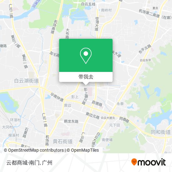 云都商城-南门地图