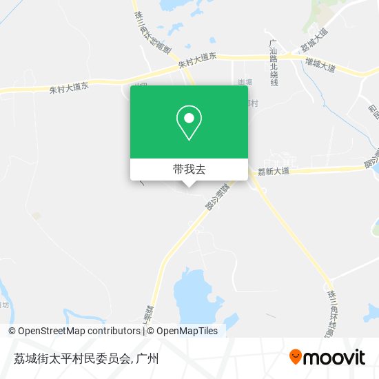 荔城街太平村民委员会地图